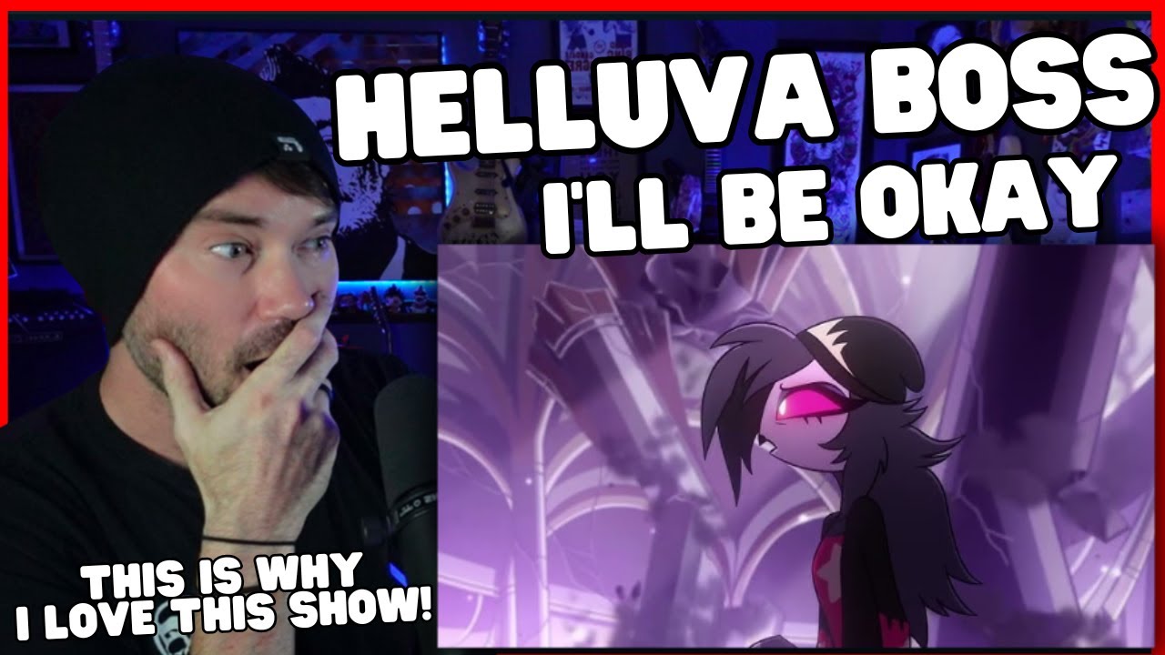 Metal Vocalist Reacts - HELLUVA BOSS - I Will Be Okay