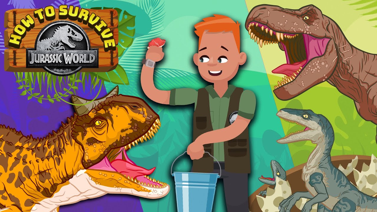HOW TO SURVIVE JURASSIC WORLD: The Complete Guide | JURASSIC WORLD