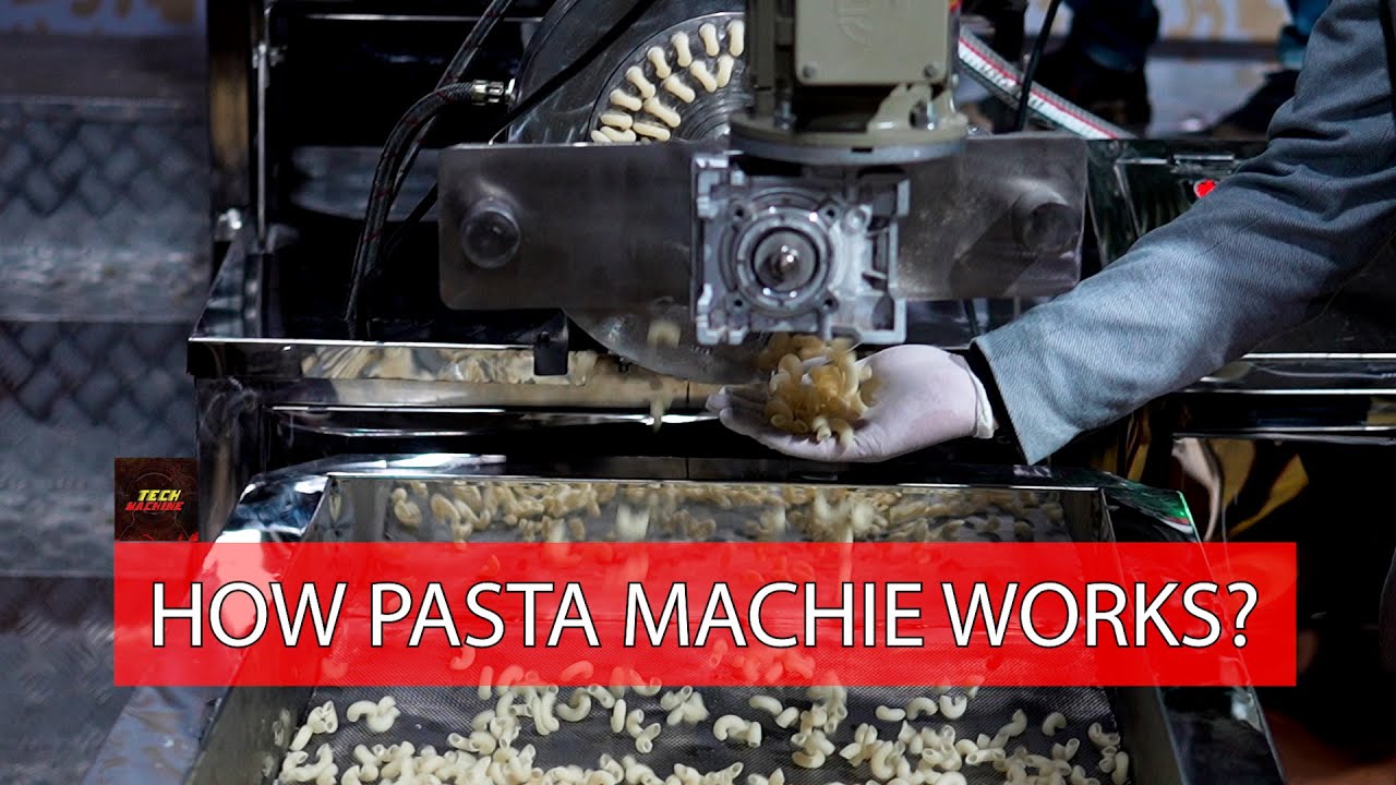 How Pasta Making Machine Works? #TechMachineIndia