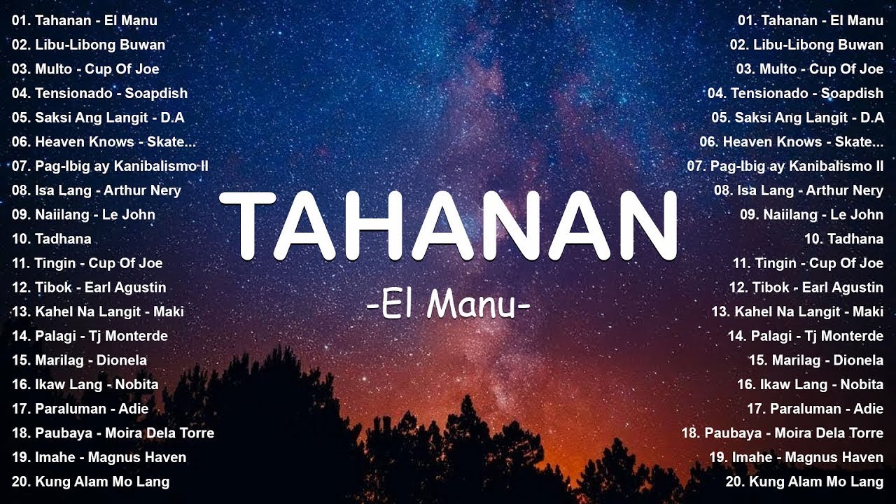 Tahanan - El Manu | Top Hits Philippines 2025 2026 🎶 OPM Trending Mix | Best Tagalog Love Songs