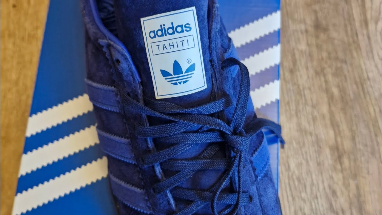 Кроссовки Adidas Tahiti Marine 2025 — распаковка и полный обзор.