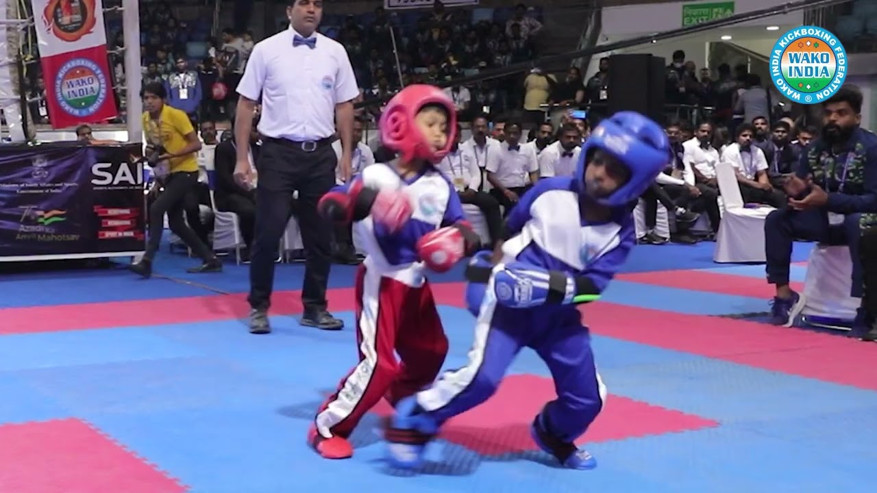 The ring has been set 🔥🔥2nd Indian Open international kickboxing tournament.