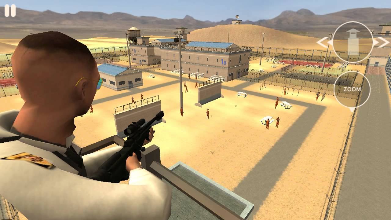 Sniper Duty : Prison Yard Campaign -1 Level - 10