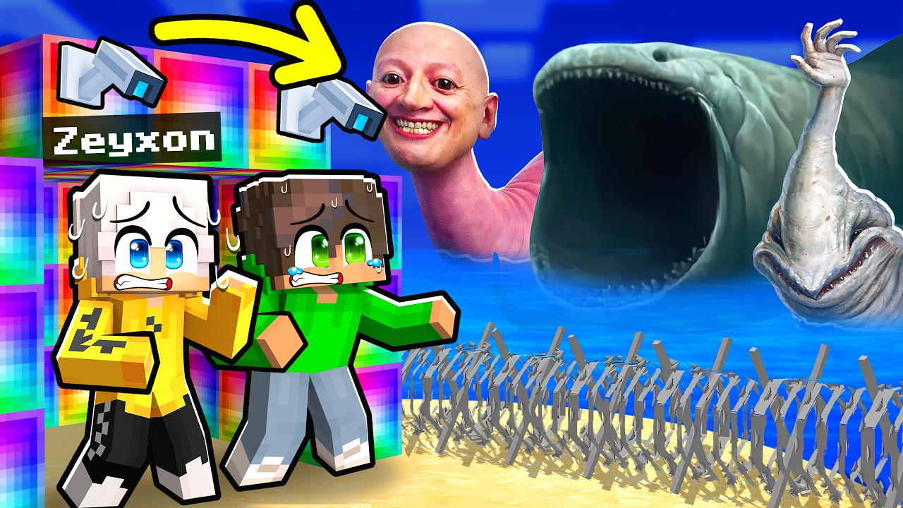 CASA del MINERALE DELL'INFINITO contro MOSTRI MARINI di Minecraft!