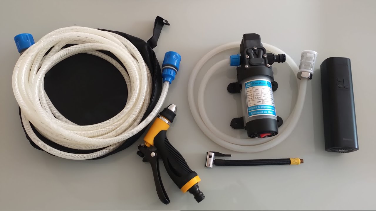 Não É Possível, Uma Mini Wap bomba de pressão d'água 12V, 80W