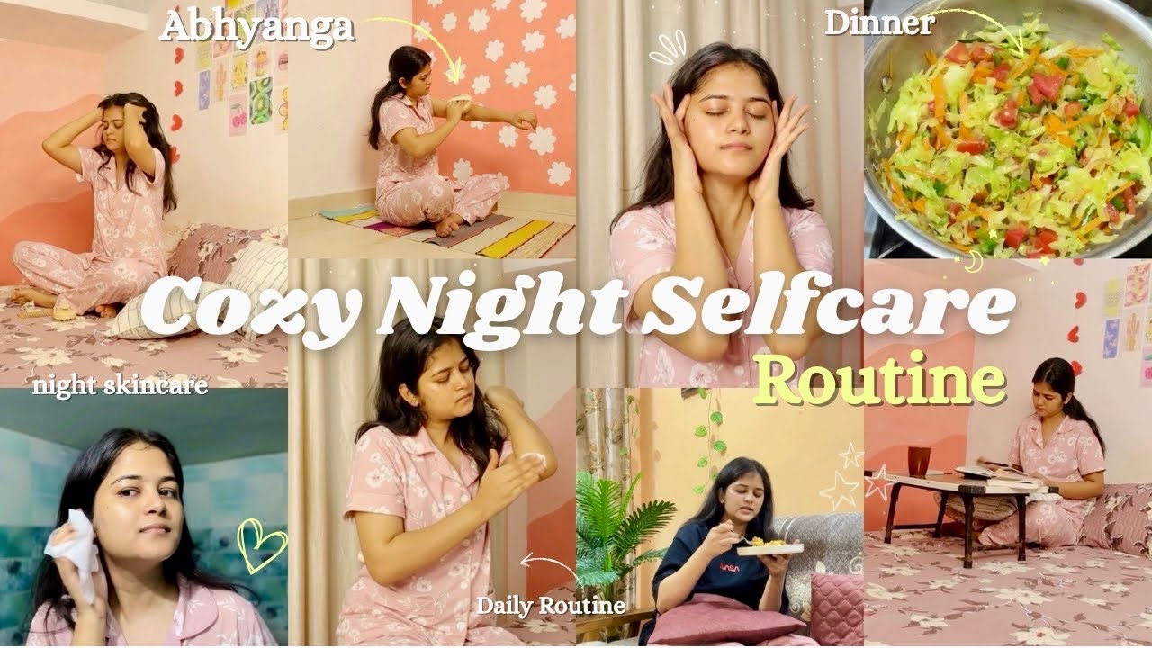 Cozy Night Selfcare Routine!✨🌼 | Apoorwa Vaish