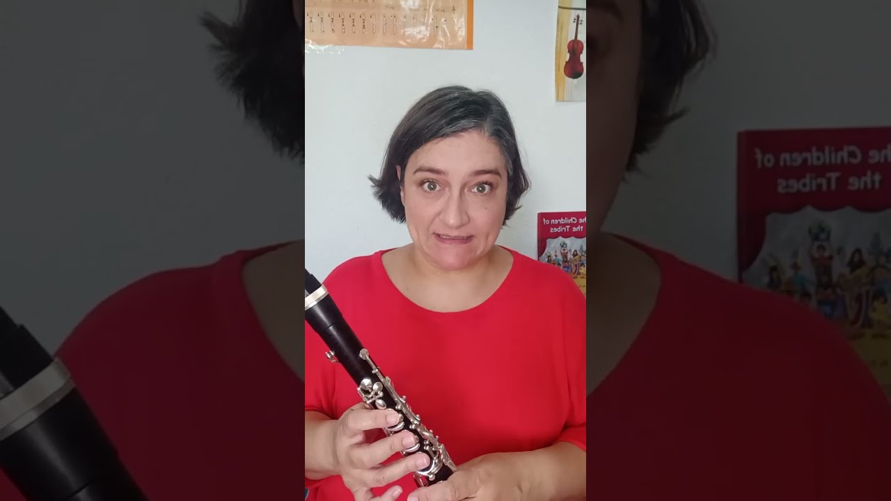 INDICACIONES GENERALES SOBRE LA POSTURA Y LA SUJECIÓN CON EL CLARINETE