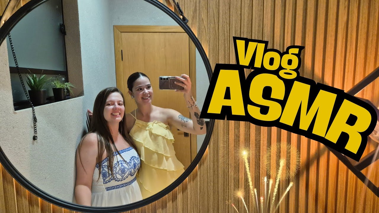 ASMR VLOG | MEU ANO NOVO (rotina, festa de ano novo, família & sussurros) 🎆