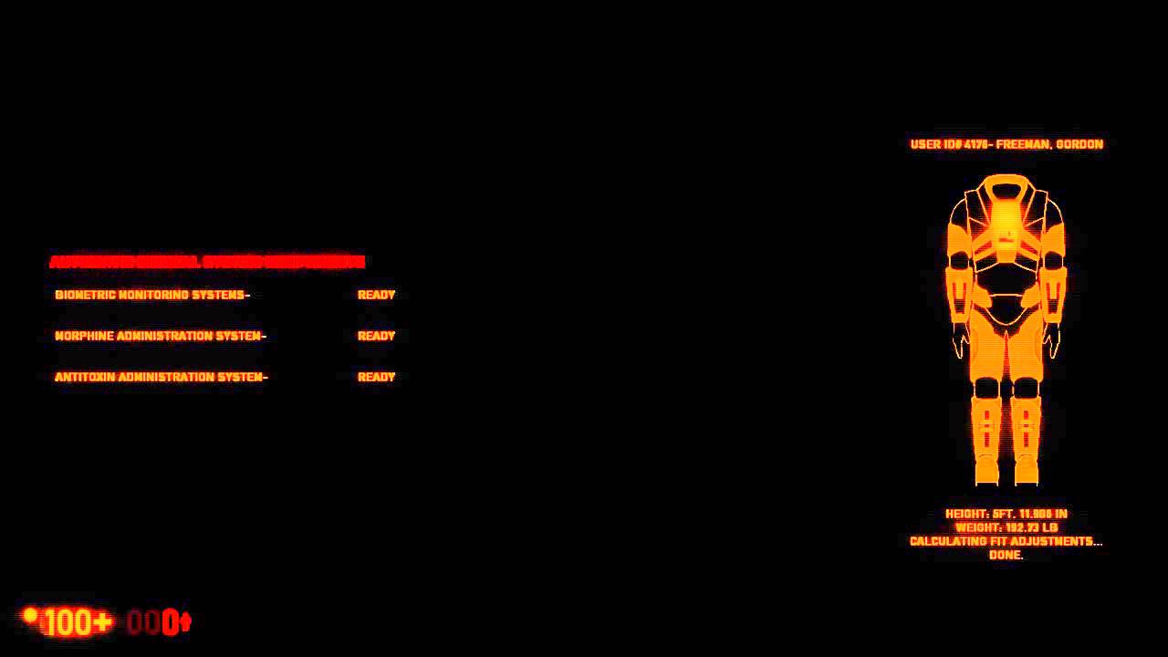 Black Mesa (2015) HEV Startup (Black background)