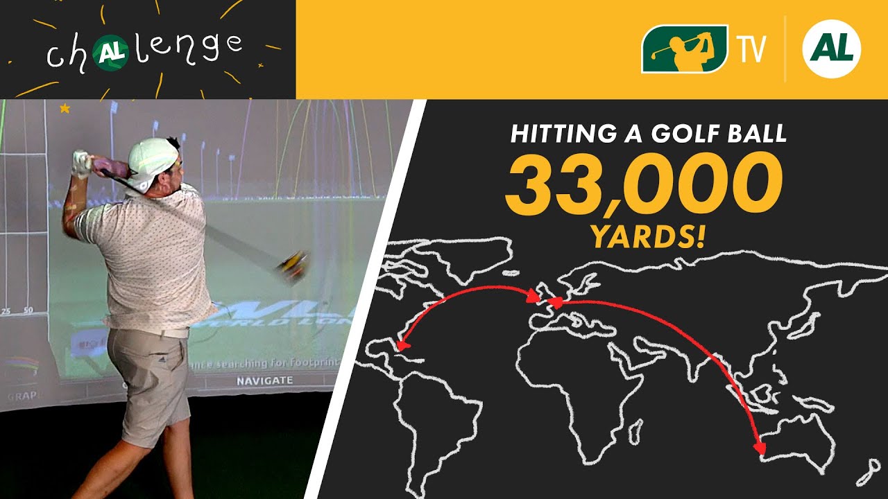 CAN I HIT A GOLF BALL 33,000YDS? | CH-AL-LENGE