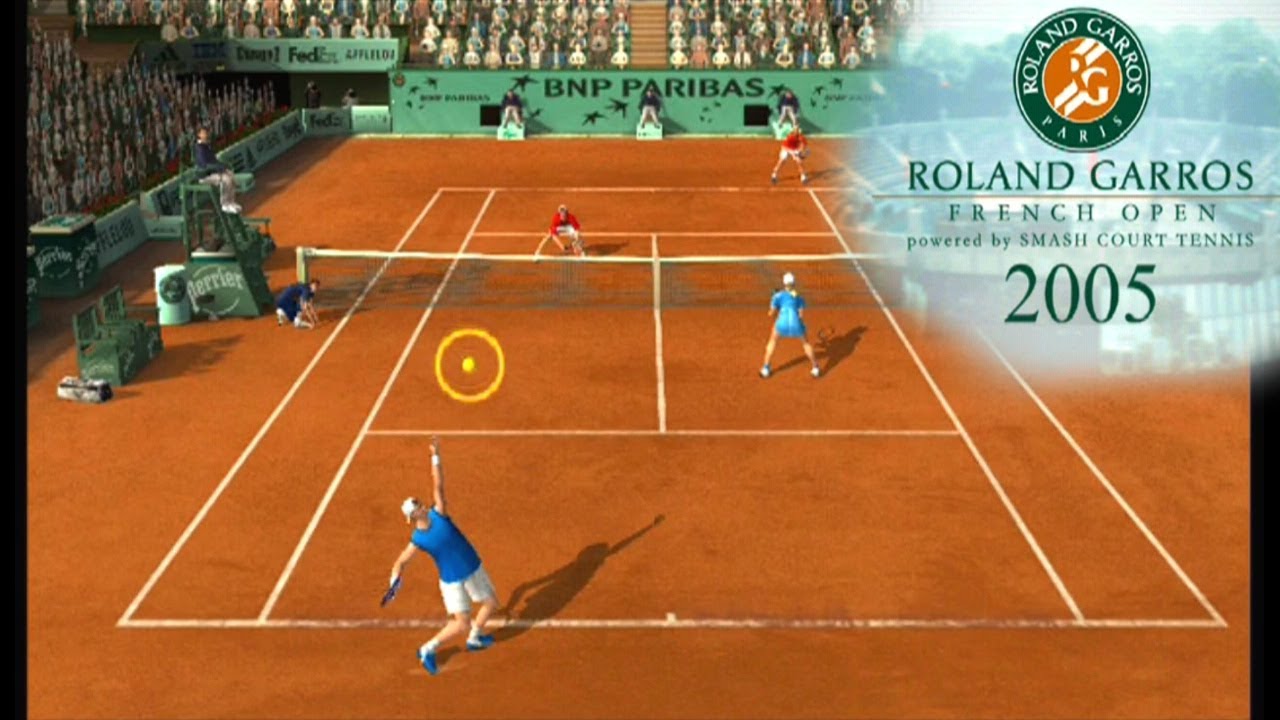 Roland Garros 2005: Powered by Smash Court Tennis ... (PS2) Gameplay