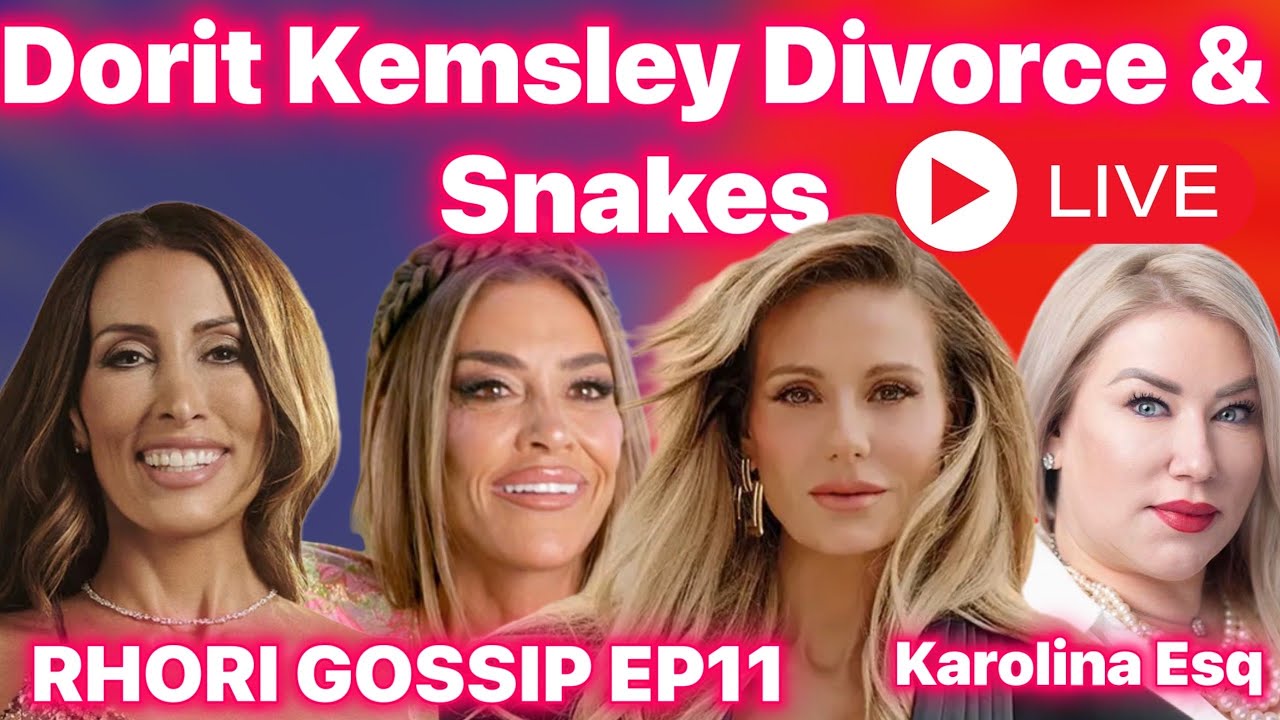 RHOBH Dorit Kemsley Divorce LIVE + Teresa Giudice & RHONJ New Cast + RHORI Alicia Carmody V. Liz