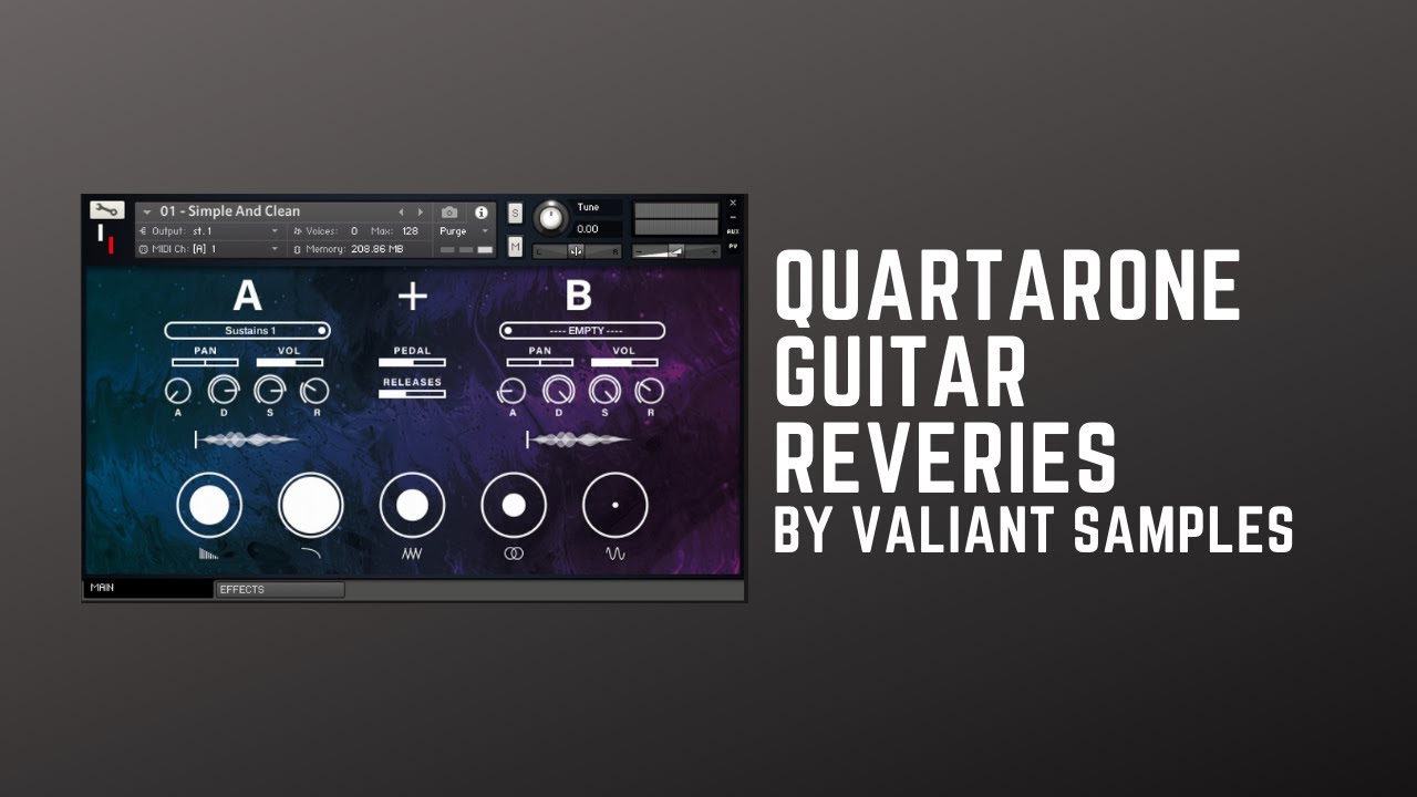 QUARTARONE GUITAR REVERIES - No Commentary Demo