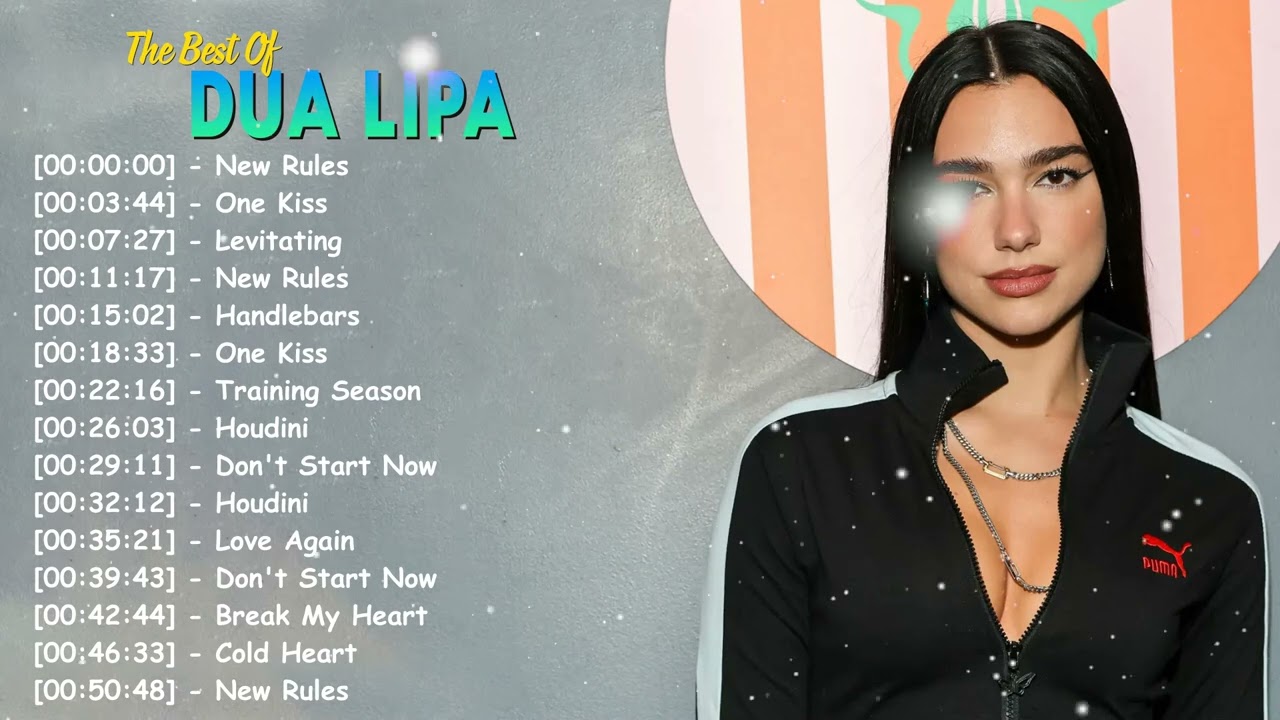 Dua Lipa Top Hits Playlist 2026 – Dance Pop & Disco Vibes