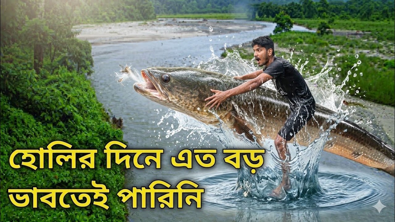 মাছ ধরা বাংলা ভিডিও  | March dhara video bangala
