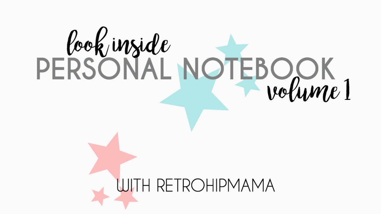 Look Inside // 2017 Personal Traveler's Notebook vol. 1