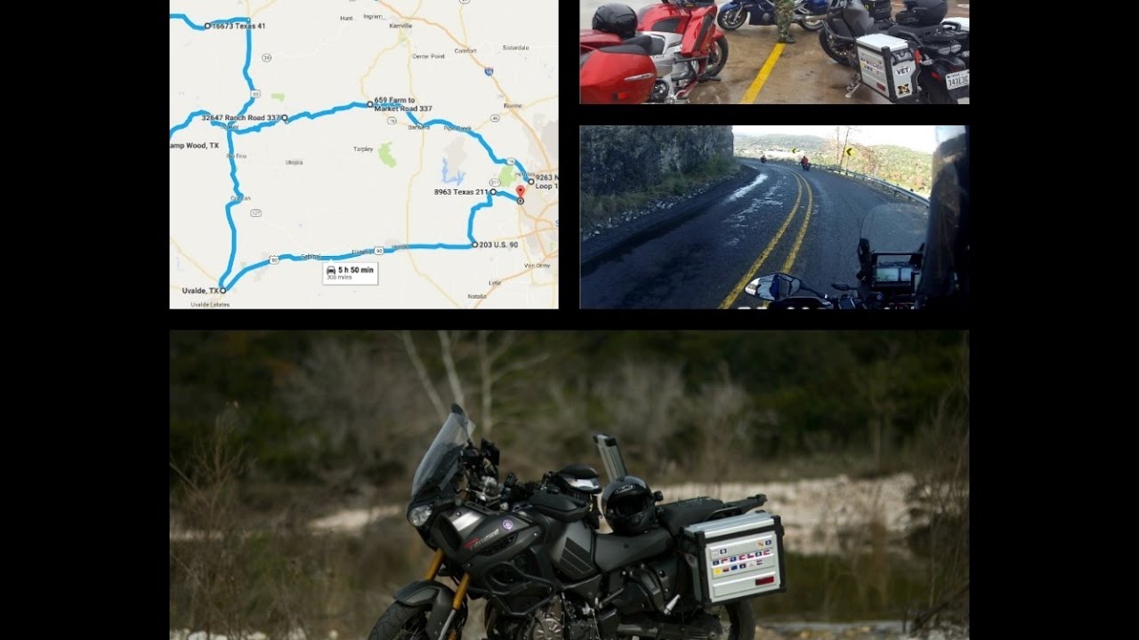 Texas Hill Country: 3 Sisters Motorcycle Ride