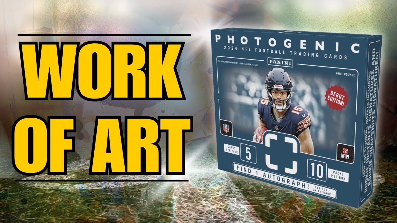 AMAZING Set With Amazing HITS!😮 PRODUCT REVIEW: 2024 Panini Photogenic Football Hobby Box