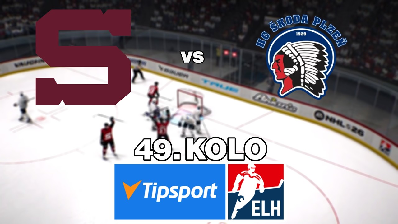 HC SPARTA PRAHA - HC ŠKODA PLZEŇ | 49 KOLO TELH | NHL 26