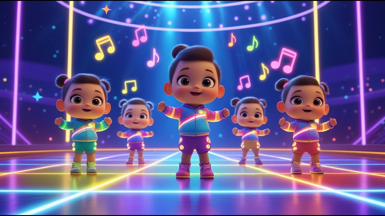 💃 Action Dance Party for Kids | Fun Sing-Along Nursery Rhymes and Many More Fun Songs!