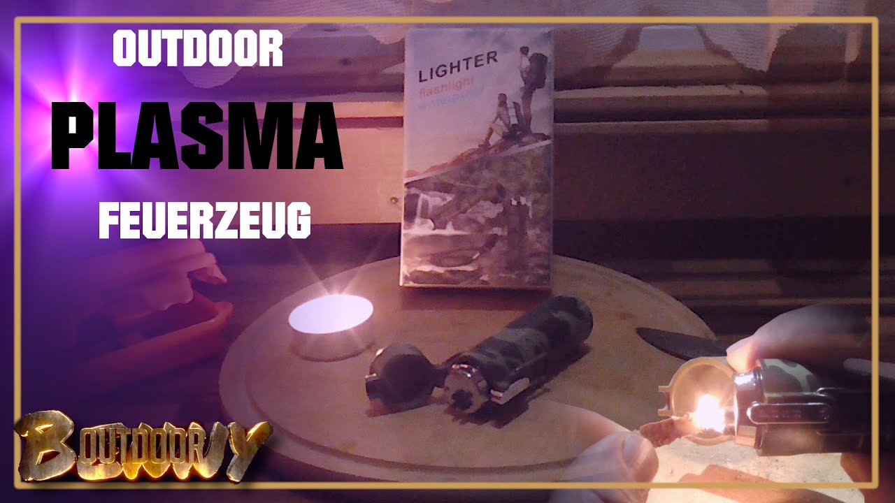 Outdoor Plasmafeuerzeug - Lichtbogenfeuerzeug 🔥