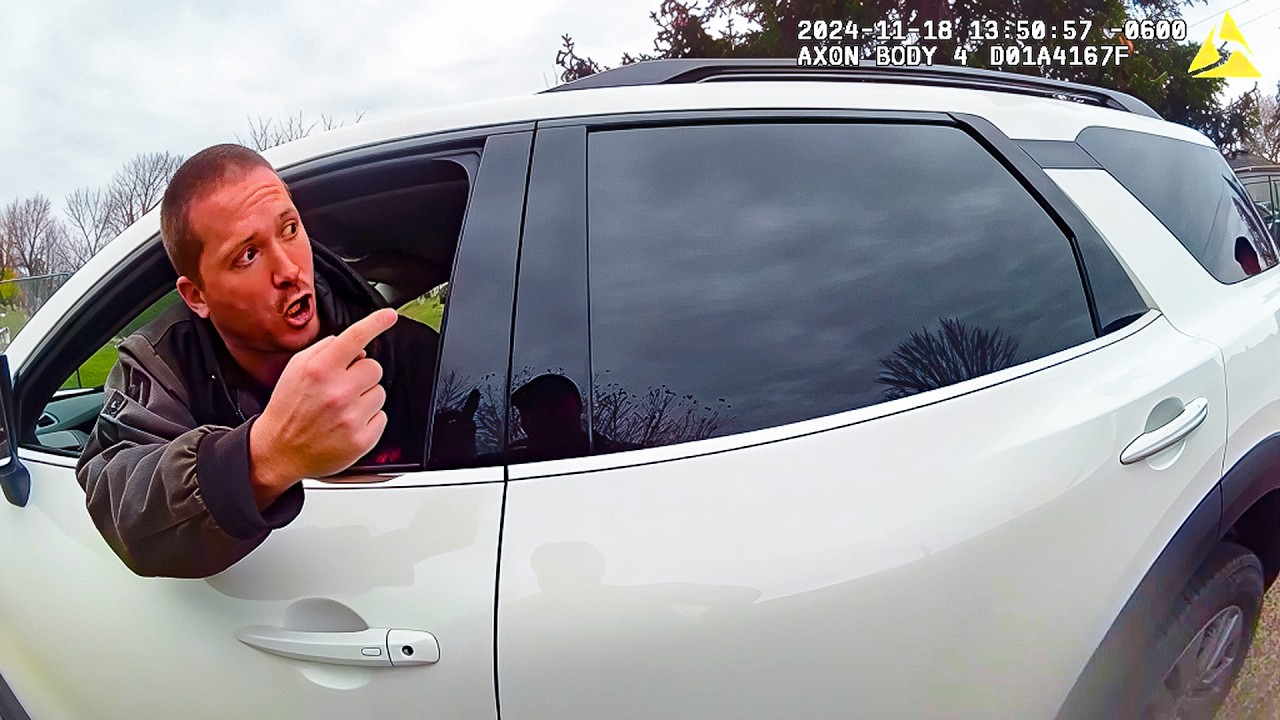 Pulling Over The Police Doesn't End Well