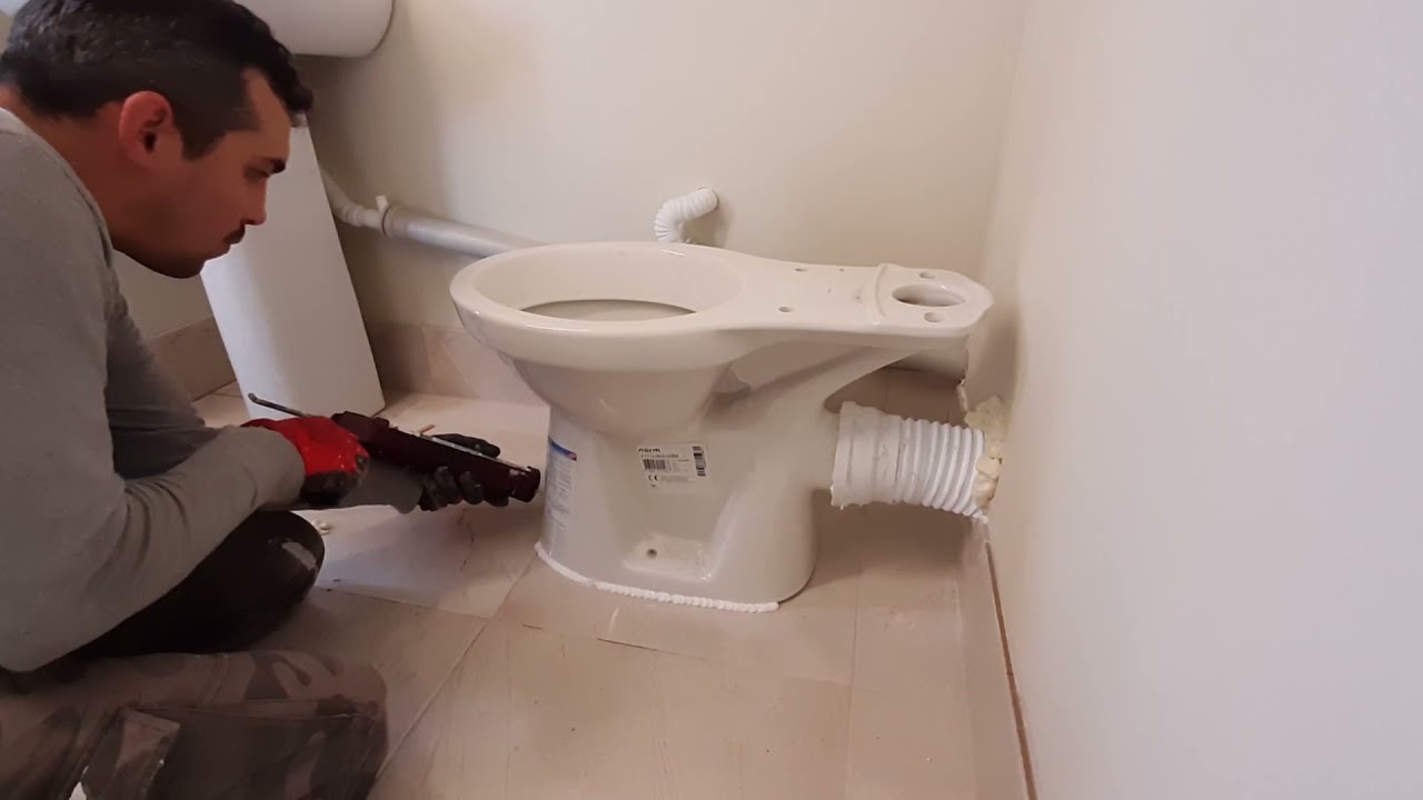Konteynıra Arkadan Giderli Tuvalet (Klozet) Montajı Yapıyoruz-Klozet Montajı-Konteynır Klozet Gideri