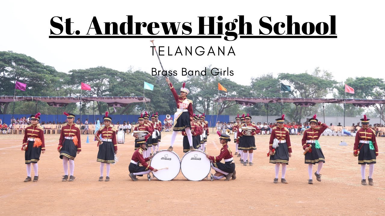 St. Andrews High School, Telangana - Brass Band Girls