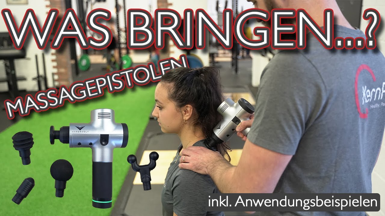 Massagepistole - Anwendung bei Verspannungen & Muskelschmerzen | Kernfit