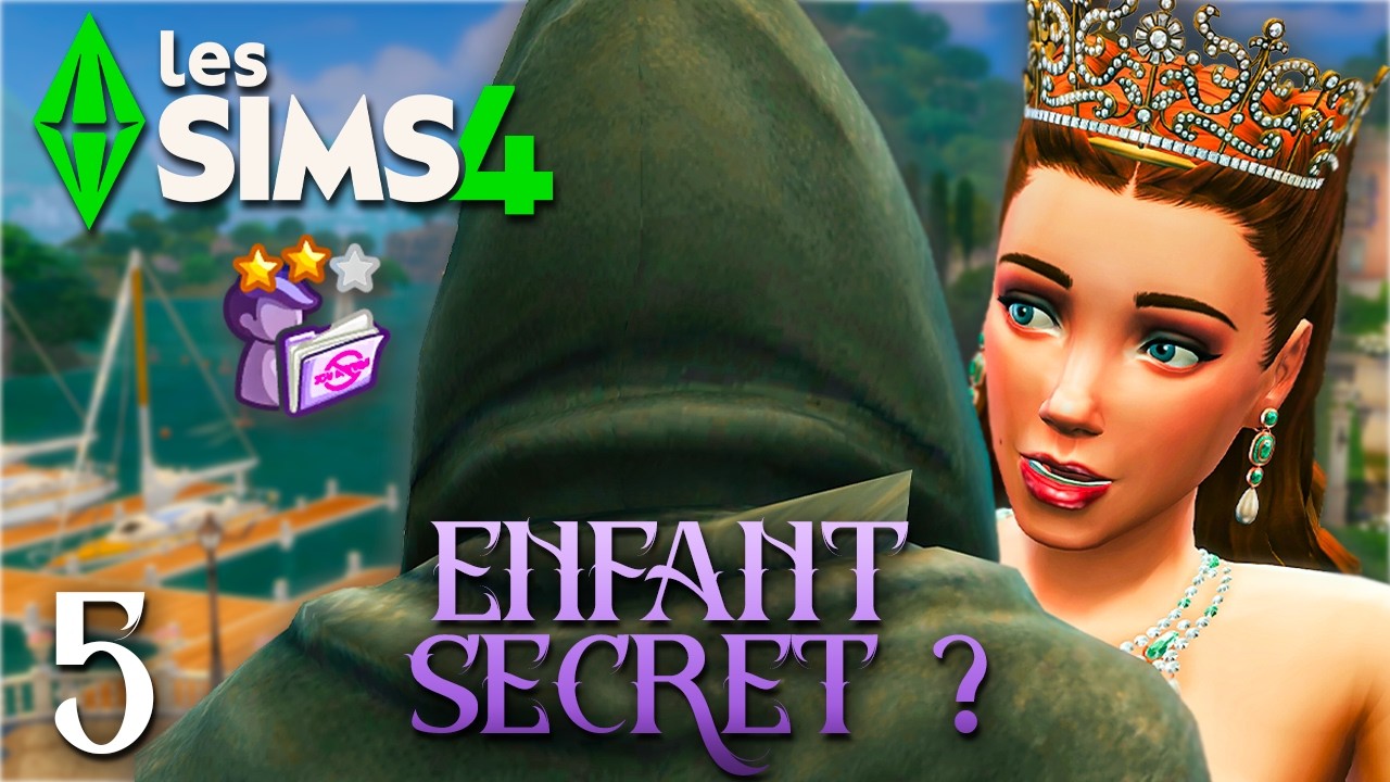 Noémie me TROMPE et tombe enceinte (enfant secret qui arrive?) 👑 | Les Sims 4 Héritage & Royauté