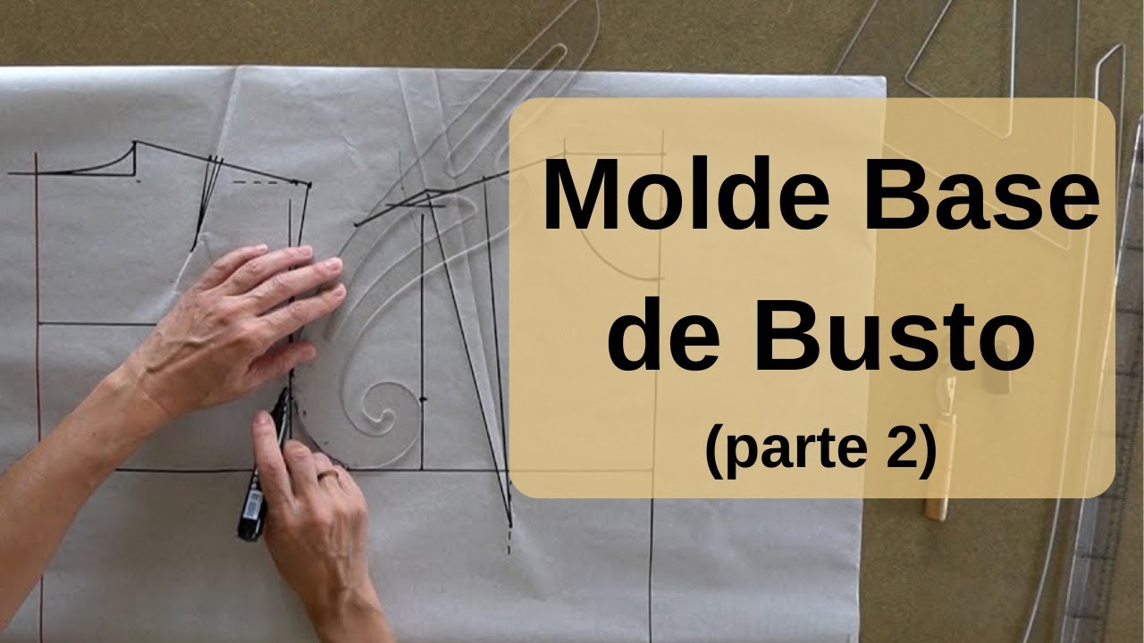 Desenhar um Molde Base de Busto.