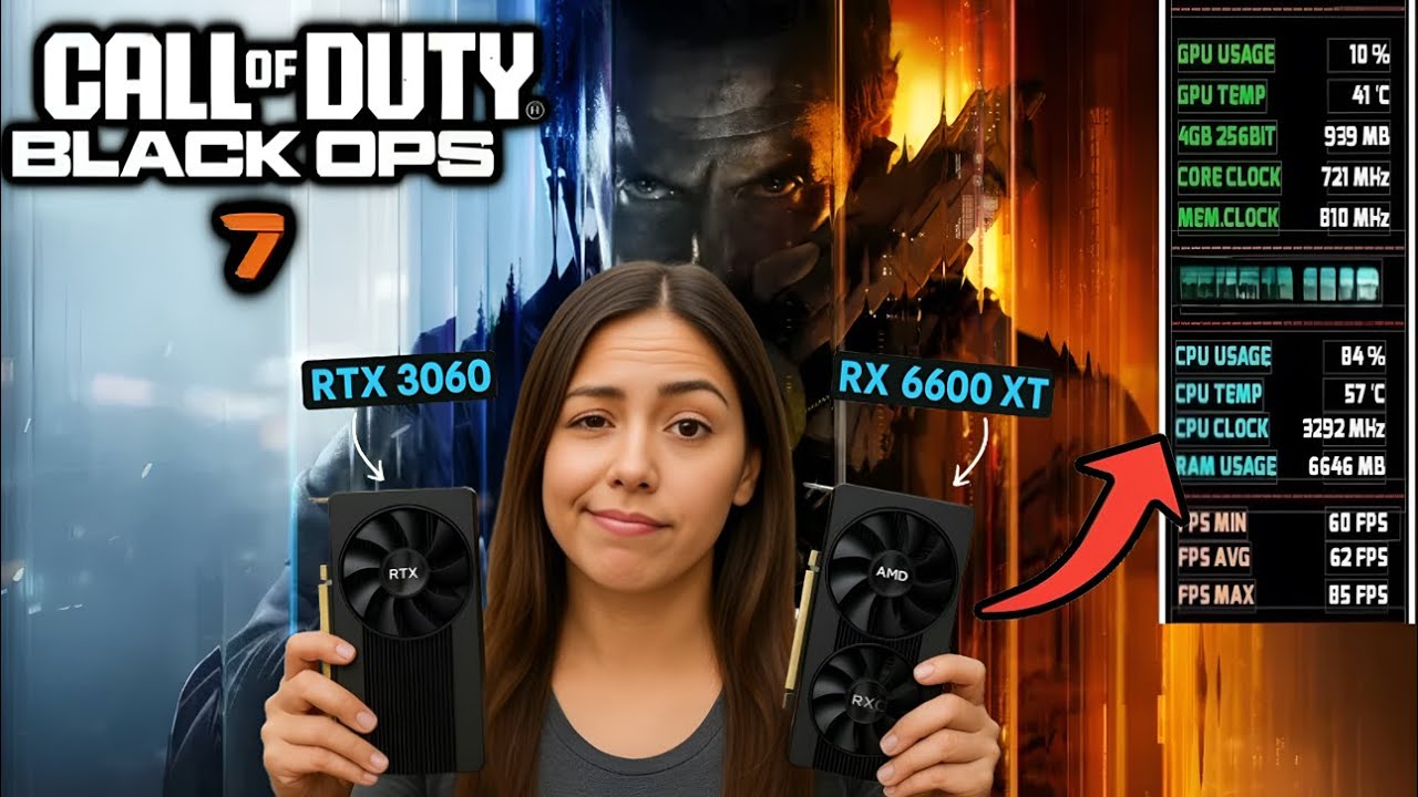 RTX 3060 vs RX 6600 XT in Black Ops 7 &ndash; Is There Even a Difference?