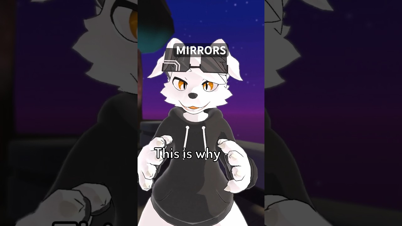 Почему игроки VRCHAT стоят перед зеркалами