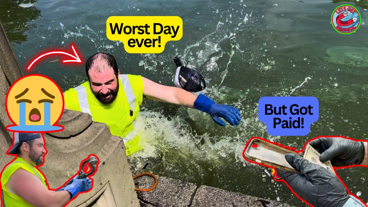Magnet Fishing NYC (Nightmare!)
