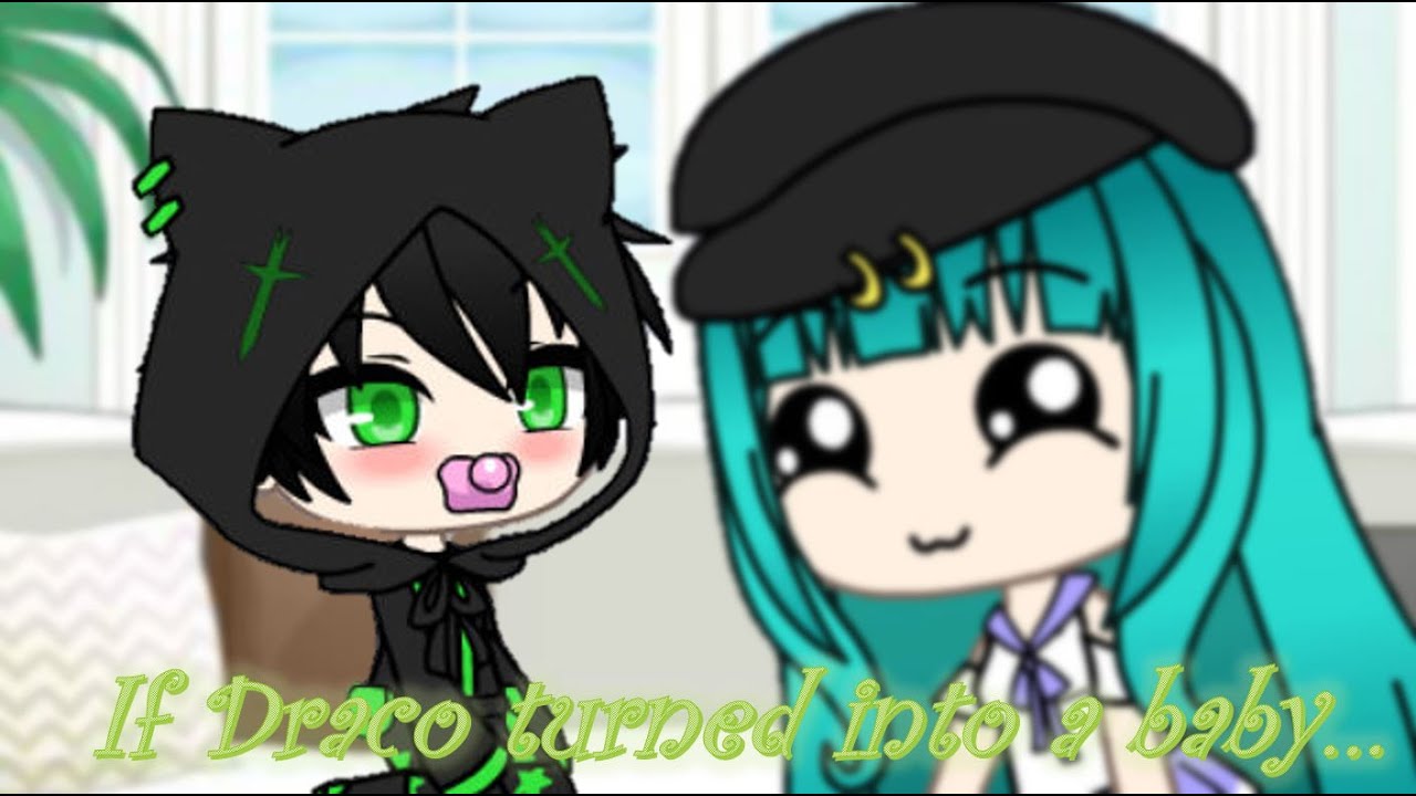 💚 If Draco Turns Into a Baby 💚 (Lazy KREW Gacha Life Cideo)