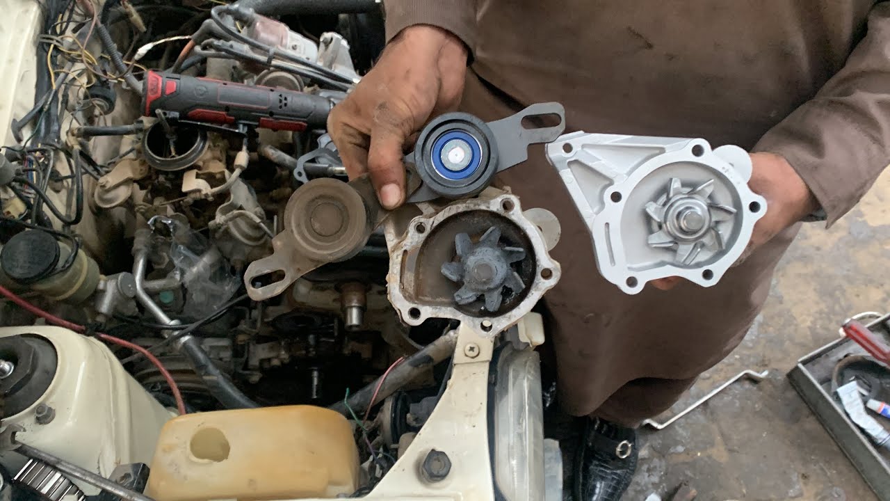 Suzuki Meharn Water Body Change | Adjust Bearing ~ Timing belt Change | Chaudhry Motors Workshop