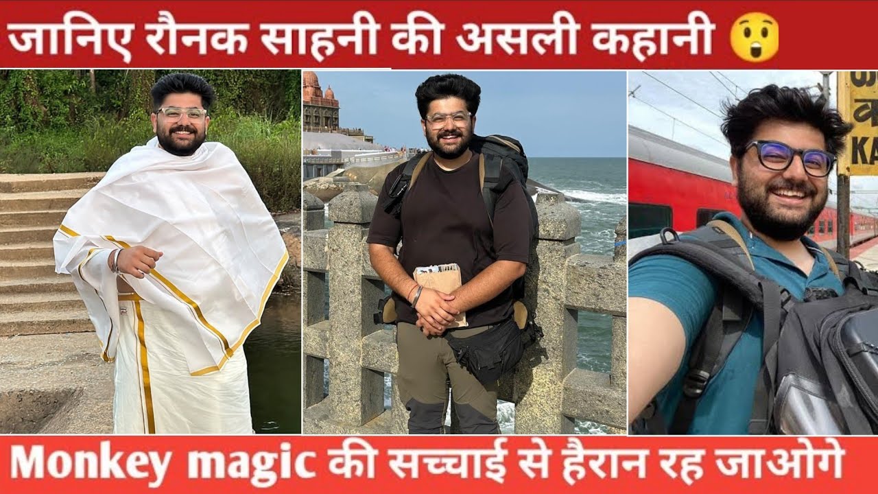 Monkey Magic (Raunaq sahni) Biography & Lifestyle | @MonkeyxMagic Train journey, Secret ,100 Day🔥
