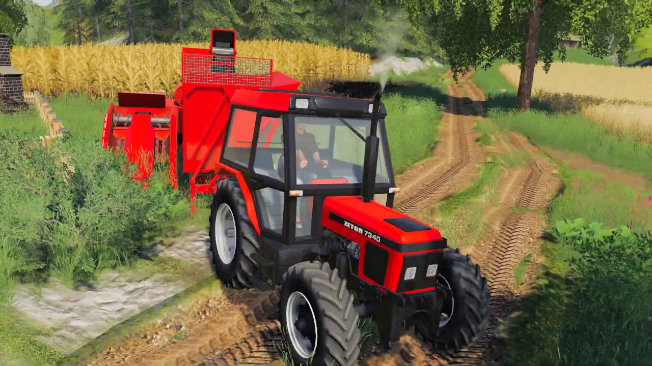Hills of Slovenia - Corn harvesting with SIP Tornado 80