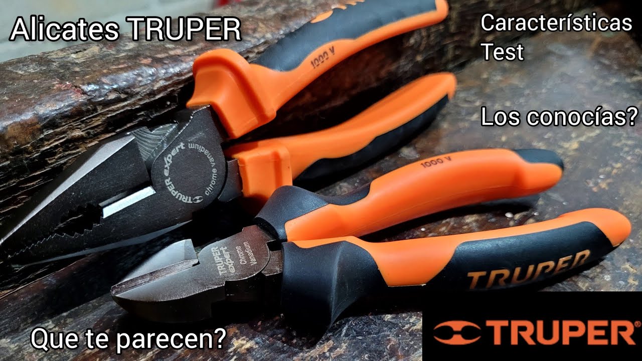 Alicate TRUPER. linesman pliers