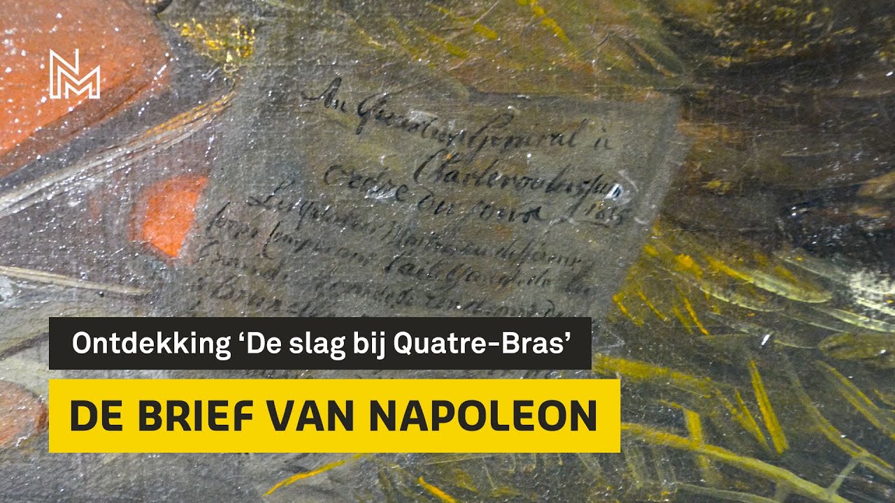 Brief van Napoleon ontdekt! - Nationaal Militair Museum