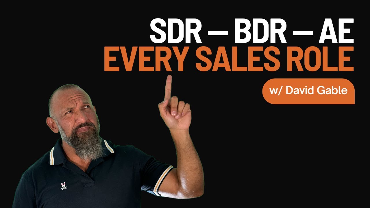 SDR, BDR, AE и другие &ndash; понимание каждой роли в продажах!