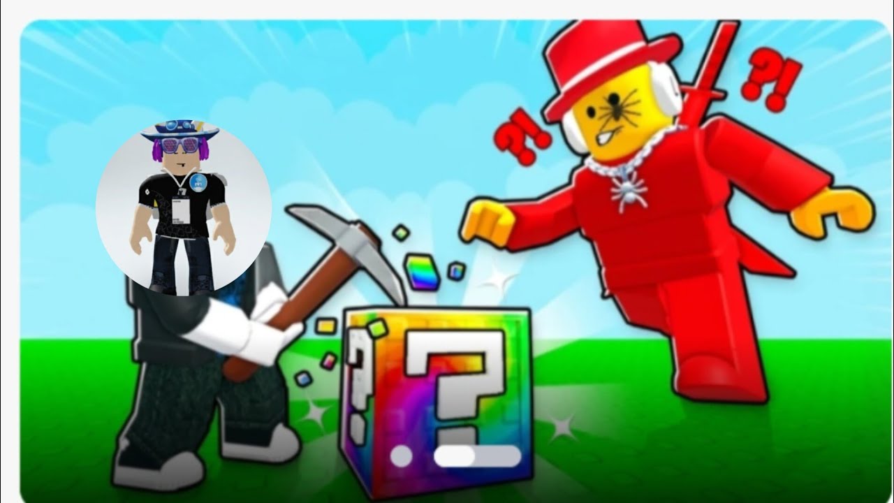 فديو روبلكوس ماب كسر كتلة محظوظ 
