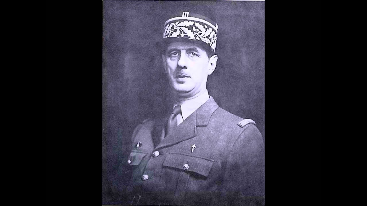 De Gaulle's Radio Address June 18 1940