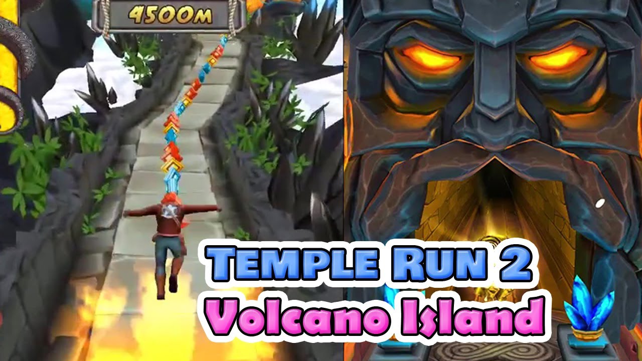 Temple Run 2 New Map || Volcano Island 2020 ||  Android iPad iOS Gameplay HD #1