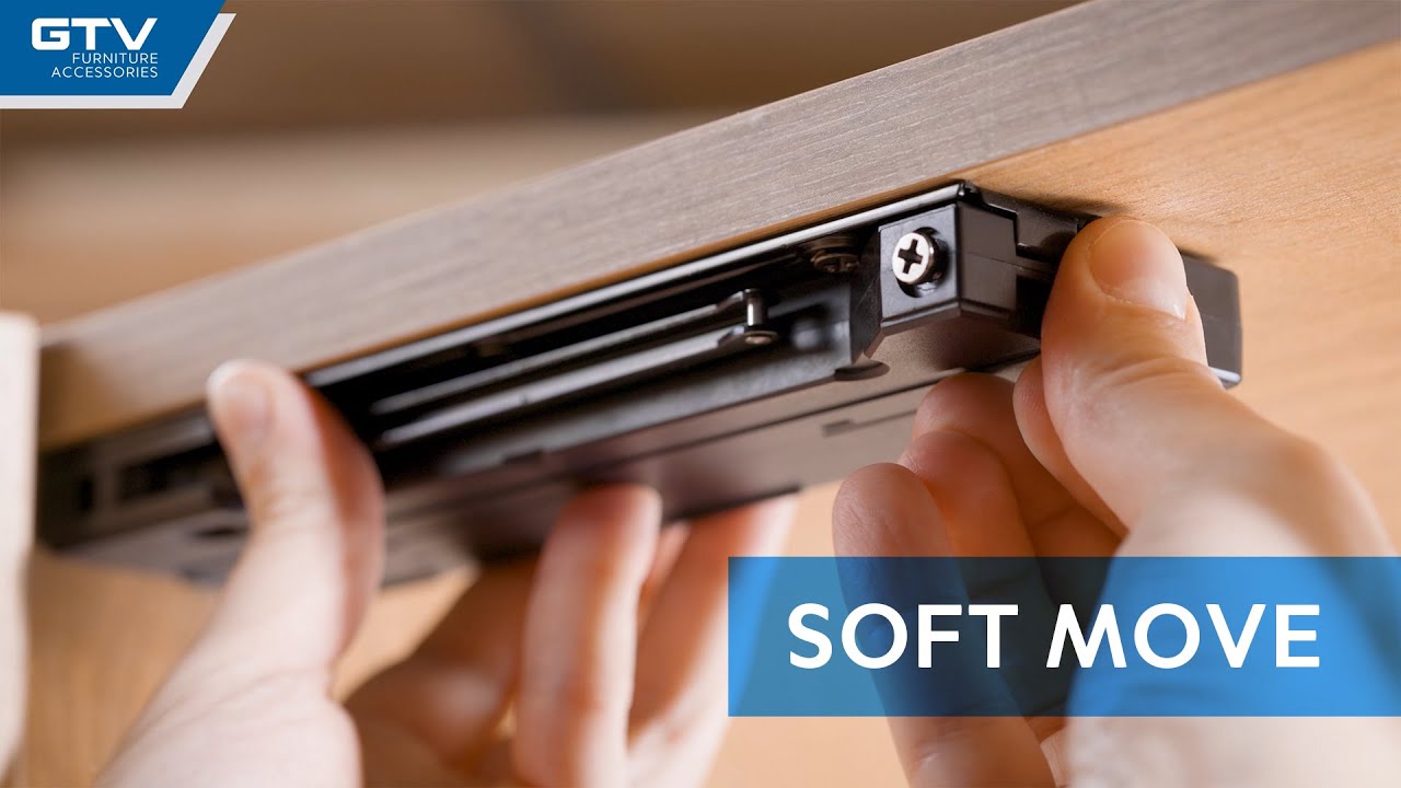 Uniwersalny system do frontów Soft Move - push to open i soft close