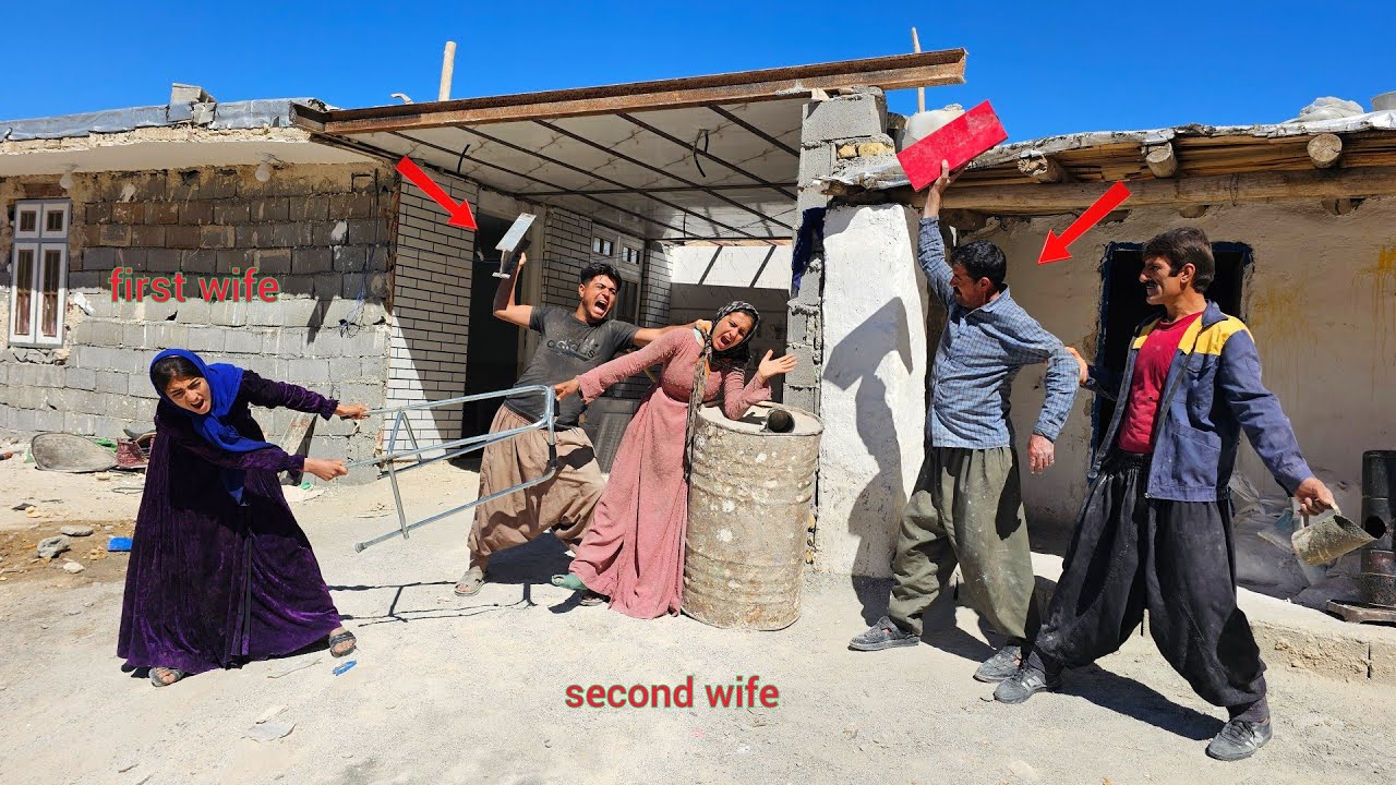 Women in Jealousy: Husband's Anger at Second Wife's Attacks on First Wife, Father's Reaction
