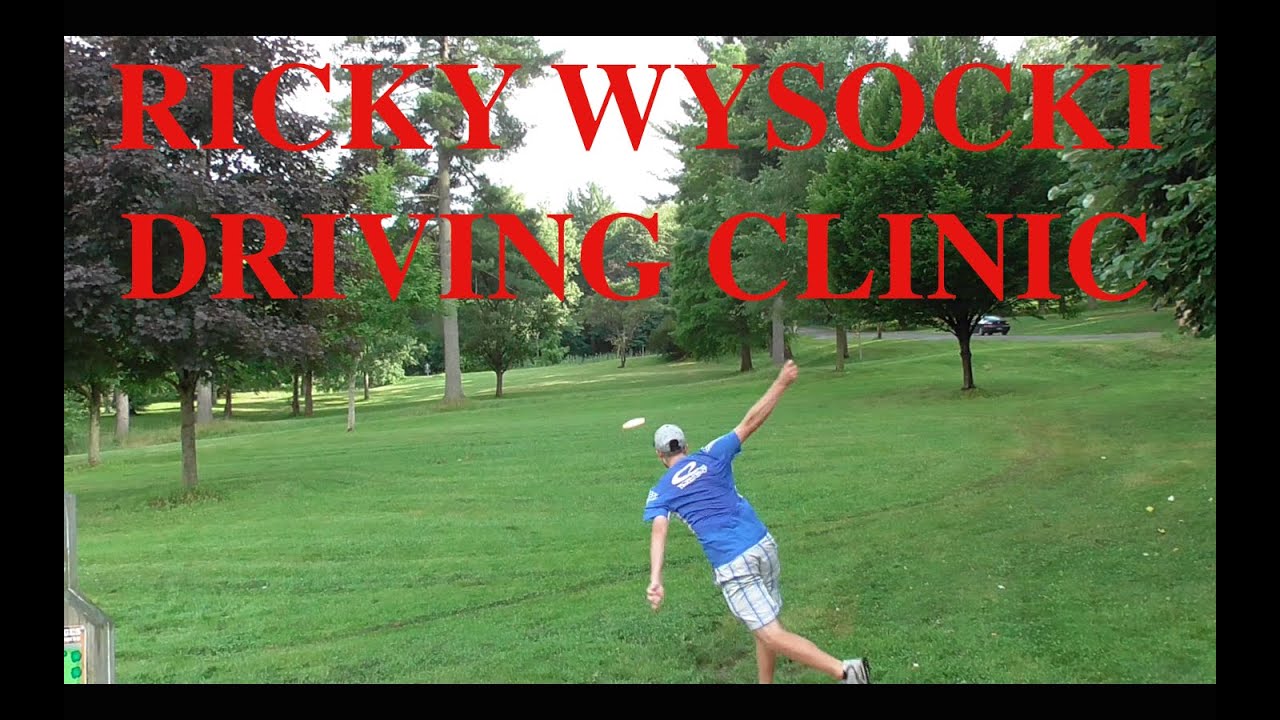 Disc Golf - Ricky Wysocki - Driving Clinic - 6-18-2015