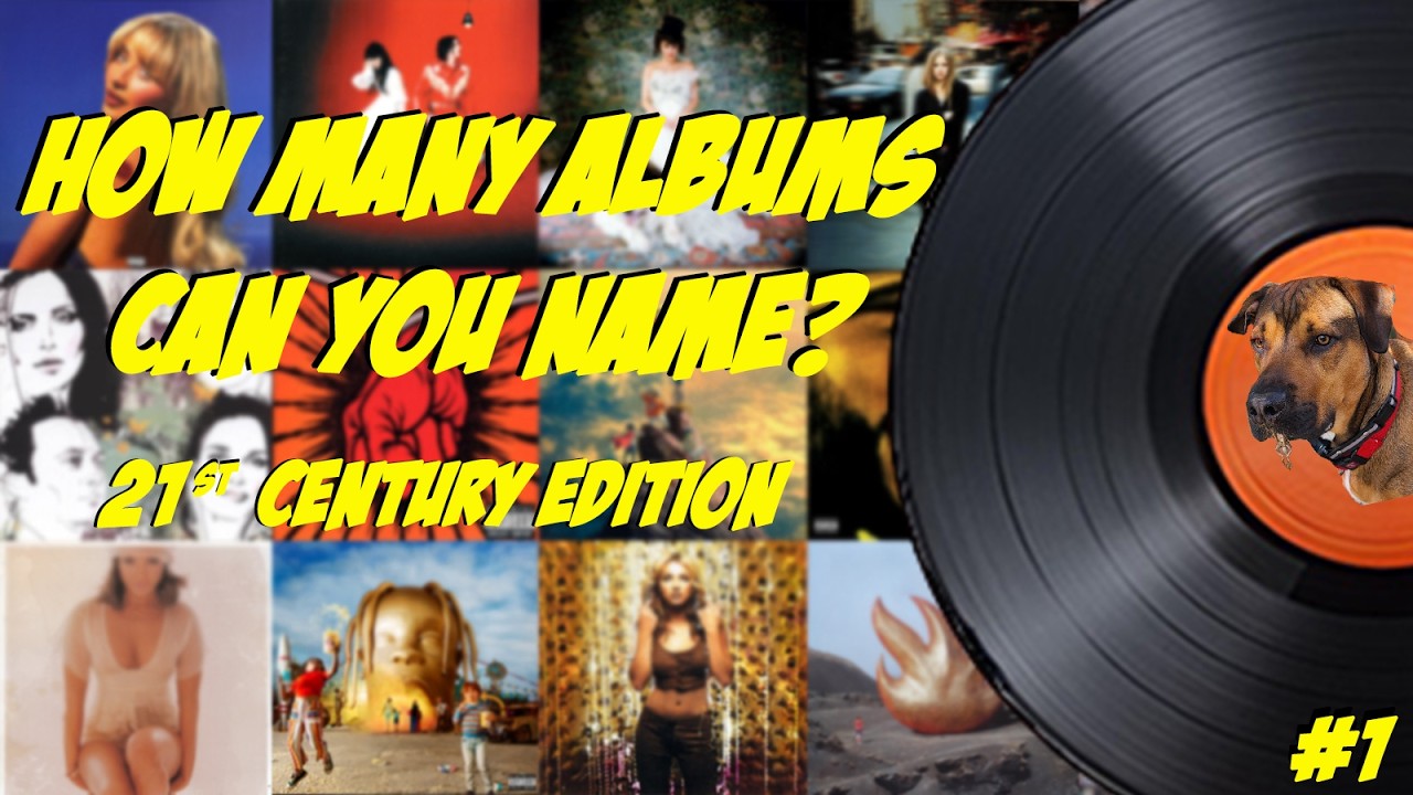 Guess the album - 21st Century Edition #1 - how many albums can you ID when the title is removed?