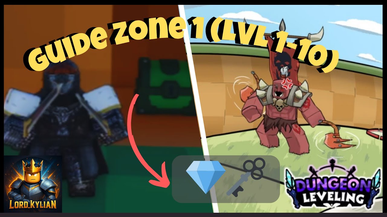 [EN] Every Secret in Orc Land ( lvl1-10) – Hidden Rooms & Secret Chests! #dungeonleveling #roblox