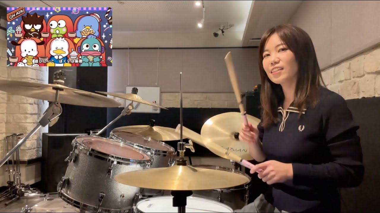 ジャズドラマーが「はぴだんぶい！！！」叩いてみた Drum Cover by 中道みさき
